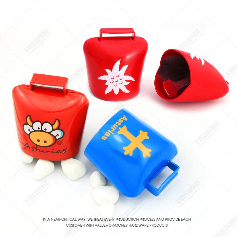 定制彩色烤漆牛铃06