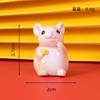 Micro-Paisagem Criativa Doze Signos do Zodíaco Figuras de Animais de Desenho Animado Decorações DIY Acessórios para Pendurar Mini Enfeites de Mesa