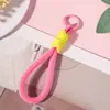 Nuevo Llavero de Cordón Tejido Corto Colorido Colgante para Funda de Teléfono Bolsos de Hombre y Mujer Accesorios al por Mayor