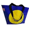 Bolsas de Regalo Gruesas Impresas de Compuesto Laminado Ogo, Bolsas Tote para Supermercado de Ropa, Bolsas de Piel de Serpiente, Bolsas Tejidas de PP