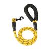 Correa de Nylon Multicolor para Perros Medianos y Grandes, Cuerda Redonda Reflectante con Asa de Espuma, No Dolorosa en las Manos, Correa para Pasear Perros Antiexplosión