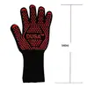 Fábrica de Barbacoa Suministro Directo Amazon en Stock Guantes de Alta Temperatura Barbacoa Barbacoa Horno de Microondas Guantes Protectores de Seguridad