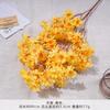 Crisântemo Simulado Flor Falsa Buquê de Casamento Floral Feito à Mão de Alta Qualidade Paisagismo para Salão de Casamento DIY Parede de Flores Arranjo de Flores de Chão
