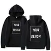 Personalización Personalizada de Fotos DIY en Cualquier Lugar para Hombres y Mujeres Sudaderas DIY