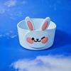 Venta Caliente Cubierta de Taza de Silicona de Dibujos Animados Goma Suave Conejo Lindo Anti-quemaduras Aislante Accesorios para Tazas Stanley Portavasos Fabricante Venta al por Mayor