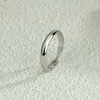 Anillo de Pareja Runxin con Nueva Apertura Anillo de Dedo de Moda Versátil Anillo de Viento Minimalista Brillo del Anillo Anillo Abierto