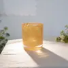 Venta al por mayor de fabricantes Tazas de Vidrio de Puntos Multicolor Personalizadas Estilo Retro Europeo y Americano Tazas de Cóctel Tazas de Vidrio para Jugo en Casa