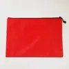 Bolsa con Cremallera Patrón de Fútbol A4 al por Mayor Bolsa Impermeable para Documentos Bolsa de Datos Suministros de Oficina Bolsa de Archivo Bolsa de Almacenamiento