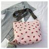 Personalizado Moda Ombro Corduroy Shopping Bag 2024 Verão Novo Bonito Simples Casual Estudante Classe Tote Bag