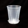 Fabricante de Macetas de Plástico al por Mayor Maceta Transparente para Orquídeas Estilo Alto Maceta para Orquídea Mariposa Fuente Transfronteriza Maceta Simple para Flores