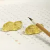 Pisapapeles Caligrafía Los Cuatro Tesoros del Estudio Adornos para Prensado de Papel Pluma Pincel para Estudiantes Portalápices Regla de Papel de Cristal Pisapapeles Regla