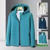 Chaqueta ligera para exteriores para hombres y mujeres, nuevo abrigo impermeable y cortavientos de otoño e invierno para viajes, deportes y montañismo
