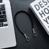 Lanyard para teléfono móvil de pulsera de PU, nueva cadena de cuerda de cuero para sujetar en la mano, colgante para teléfono móvil, cadena para taza de agua, cadena para teléfono móvil, joya, regalo