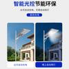 Fabricantes de farolas solares integradas personalizadas no estándar, modelo de ingeniería, farolas para exteriores, lámparas de carretera con inducción del cuerpo humano