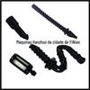 Ms260 024 026 034 036 Tubo de Combustível Tubo de Gasolina Filtro de Combustível Tubo de Pressão Negativa Motosserra Motosserra Hanzuo