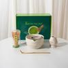 Conjunto de Chá Matcha Transfronteiriço Estilo Japonês Tigela de Matcha Pontilhada com Bico, Ferramentas de Cerâmica, Tigela de Matcha com Bico
