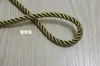 Cuerda de 8 mm de Grosor, Cuerda Trenzada de Tres Hilos, Cuerda de Colores, Cuerda Decorativa para Cortinas de Sofá, Envoltura de Cojines, Cuerda para Bordes de Almohadas