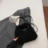 Bolso de Peluche con Sensación de Nicho para Mujer 2026 Nuevo de Moda Versátil Bolso Cruzado de Imitación de Piel de Cordero