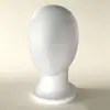 Cabeça de Espuma para Peruca Cosplay Sem Rosto, Suporte para Exibição de Estilização, Posicionamento de Estilização de Peruca, Peruca