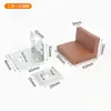 Nuevo Código de Esquina de Plástico Engrosado Conector de Ángulo Recto para Muebles Soporte de Estante Soporte de Panel de Gabinete Código Pequeño para Colgar Venta al por Mayor