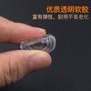 Junta antideslizante para mesa de centro de muebles de caoba, vidrio templado, almohadilla de goma antideslizante, junta protectora de mesa de goma suave transparente