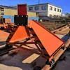 Vagón de Mina para Pozo Inclinado de Ancho de Vía 600mm Dispositivo Antivuelco Desviador Deslizante CDH Desviador Manual de Ancho de Vía 22-50