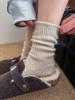 Calcetines de Lana para Mujer en Otoño e Invierno, Calcetines Gruesos Maillard de Media Pantorrilla, Calcetines Cálidos de Cachemir, Zapatos de Invierno Birkenstock, Calcetines de Felpa