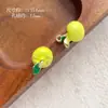 Acessórios Pingente de Cogumelo Colorido Estéreo Pinha Fruta Liga Acessórios para Pingente DIY Acessórios de Gotejamento de Óleo Pulseira Joias Contas