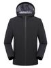 Chaqueta Casual Primavera Hombres Versátil Color Sólido Capa Única Ropa de Carga Ropa de Trabajo en Equipo Impresión Chaqueta de Traje de Montañismo Cortavientos