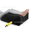 Cojín Inflable para Piernas, Almohada de Piernas Afelpada, Almohada Elevadora de Miembros Inferiores en Forma de Cuña, Almohada de Soporte para Fracturas, Respaldo de Cama para Aliviar la Fatiga