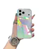 Capa de Celular Symphony Gradient Adequada para Iphone17Promax Apple 16Pm Transparente Magnética Cobertura Total 15 Capa Protetora