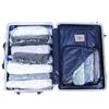 Bolsas de Compresión al Vacío Enrollables para Viaje, Bolsas de Almacenamiento Portátiles para Maletas, Bolsas de Almacenamiento Sellables para Ropa para Uso en Casa