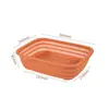 Cesta de Plástico Rectangular Engrosada y Ampliada Cesta Escurridora de Verduras y Frutas para Cocina Cesta de Almacenamiento para Brochetas Fritas de Barbacoa Filtro de Agua para Mariscos