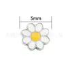 Jiangtitanium F136 Aleación de Titanio Joyería Cabeza de Gato Huevo Frito Goteando Aceite G23 Aleación de Titanio Body Piercing Joyería Pendientes