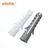 Venda Direta da Fábrica de Dongguan Plugue de Expansão de Plástico Ecológico para Parede Sólida Tubo de Expansão de Plástico Resistente e Fácil de Usar 6mm 8mm