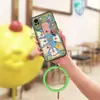 Adecuado para fundas de teléfono móvil Xiaomi, Textura de anillo de silicona, Estilo líquido, Estilo nuevo, Anime divertido para parejas, Disipación de calor, Personalizado y simple
