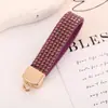 Accesorios de llavero de diamantes brillantes estilo coreano, diseño de moda, colgante, accesorios de cordón para llavero de teléfono móvil para mujer