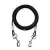 Amazon Explosions Double Hook Wire Rope Anti-Bite Bolt Dog Rope Pet Traction Outdoor Um para dois Anti-Bite Fixo Dog Chain