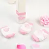 Capas de Perna de Mesa e Cadeira de Tricô Silenciosas de Camada Dupla, Protetores de Perna de Cadeira Domésticos Antiderrapantes e Resistentes ao Desgaste, Almofadas de Perna de Mesa Impressas em Blocos de Cor