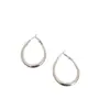 Brincos de Gota de Prata para Mulheres, Novo Estilo Tendência para Rostos Redondos, Brincos de Luxo Leve, Estilo Popular de Influenciador, Brincos de Círculo para Mulheres, Tendência de Moda Única