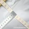 Venda direta do fabricante, em estoque 1,5cm acessórios de renda para roupas em formato de coração