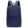 Mochila Simples da Moda para Homens Mulheres Estudantes do Dia a Dia Bolsa Escolar Leve Multicor Mochila Casual
