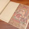 Caderno de Caligrafia em Selo para Traçar Caracteres Vermelhos, Caderno de Caligrafia em Selo com Pincel, Prática Calmante de Caligrafia com Caneta Suave em Selo Pequeno
