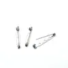 Pin de Agujero Simple DIY Accesorios para Broches Hierro Insignia Autoadhesiva Material en stock Pegar Fijo Pin Sencillo