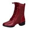 Novos sapatos de dança de verão 2022 botas de malha respiráveis sapatos femininos sapatos de dança quadrada sapatos transfronteiriços sandálias europeias e americanas único
