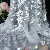 Tecido B18Mm com Lantejoulas de Cristal Escama de Peixe Criptografado para Vestidos, Trajes, Fundos de Fotografia e Cortinas