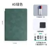 Caderno de Quadro Branco Apagável de Couro Atacado Bloco de Notas de Escritório Casa Estudante Quadro de Rascunho para Ensino Bloco de Notas Apagável