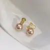 Pendientes de Perlas de Lujo Ligero Coreanos, Pendientes de Estilo Nicho de Gama Alta, Nuevos Pendientes de Clip y Accesorios para Orejas Populares 2026