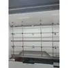 Grelha para Capela de Exaustão Rack Sintético para Gabinete de Exaustão Rack de Fixação de Tubos de Duas Fileiras Material de Aço Inoxidável Material de Haste de Fibra de Vidro