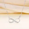 Pulseira Móbio em Prata de Lei S925 para Mulheres, Simples, Fashion, Europeia e Americana de Alta Qualidade Cravejada com Diamantes, Venda Quente Transfronteiriça, Joias Atacado
